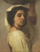 STAIGG Richard Morrell 1817-1881,Portrait of anItalian maiden,Eldred's US 2007-08-01