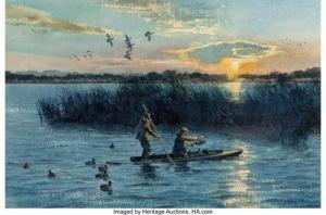 STALLWORTH HENRY 1900-1900,Quail Hunting at Dawn,Heritage US 2020-05-14