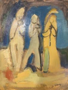 STAMBOULIAN Joseph 1937,Trois figures,Rossini FR 2020-02-14