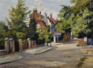 STAMP Ernest 1869-1942,North End - Hampstead,1922,John Nicholson GB 2019-10-02