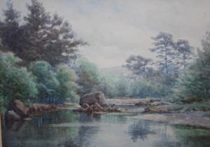 STAMPER James William 1873-1947,A river landscape,Cuttlestones GB 2021-06-03