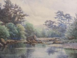 STAMPER James William 1873-1947,A river landscape,Cuttlestones GB 2021-08-11