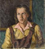 Stampini Pino 1905-1992,Studio per il ritratto della pittrice Anna del Pia,1945,Babuino 2009-07-07