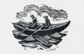 Stampton Tim,Two men in a Curragh at Sea,Adams IE 2017-12-12