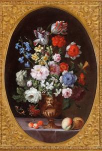 STANCHI ANNA 1640-1650,Natura morta floreale in un vaso,Palais Dorotheum AT 2007-10-16