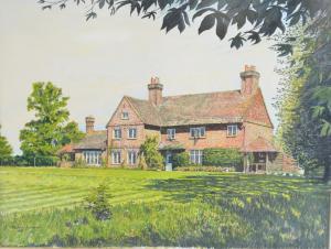 STANDISH SWEENEY Robert 1917-1995,The Manor House, Pirbright,1980,Ewbank Auctions GB 2014-07-16