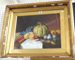 STANESTY A 1800,Still life of fruit,1894,Bellmans Fine Art Auctioneers GB 2014-08-08