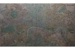 STANFORD EDWARD,MAP OF LONDON,1860,Keys GB 2015-07-03