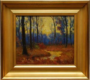 stange emile 1863-1943,Forest Scene,Hood Bill & Sons US 2011-04-26