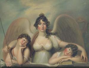 STANHOPE Caroline,A LADY AS A GUARDIAN ANGEL WITH TWO CHILDREN,Christie's GB 2004-09-20