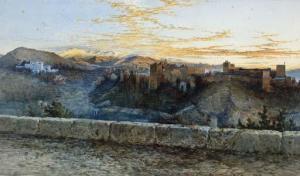 STANIER Henry 1847-1892,A View of Granada,1874,Christie's GB 1998-11-19