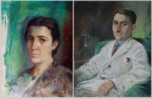 STANKO Michal 1901-1969,Para portretów,1944,Rempex PL 2018-09-26