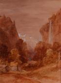 STANLEY B F,The Staubback Lautrbrunnen,,1849,Lacy Scott & Knight GB 2015-06-13