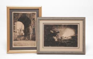 STANLEY BROWN Rudolph,155mm Howitzers; Tombs of the Scaligers-Verona,19th century,Garth's 2022-12-18