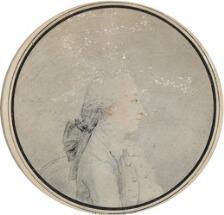 STANLEY Carl Frederik 1738-1813,Profilportræt af en herre,1784,Bruun Rasmussen DK 2016-12-05
