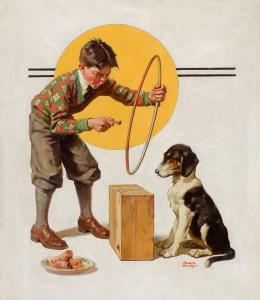 STANLEY Frederic 1892-1967,Tempting Fido,1931,Heritage US 2009-07-15