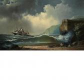 STANLEY John Mix 1814-1872,After a Storm on the Lee Shore,William Doyle US 2016-04-06