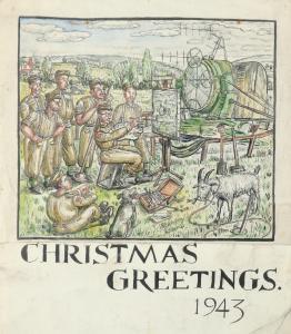 STANLEY Lewis 1905-2009,Christmas Greetings,1943,Woolley & Wallis GB 2021-05-11