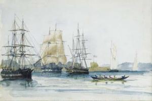 STANLEY OWEN,Leaving Sydney Harbour for Bass Strait,1848,Christie's GB 2005-05-17