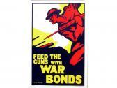 STANLEY Sidney Walter 1890-1956,Feed the guns with War Bonds,Onslows GB 2009-11-12