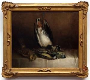 STANNARD Anna Maria 1828-1885,Still life study of dead birds on a ledge,Keys GB 2017-10-27