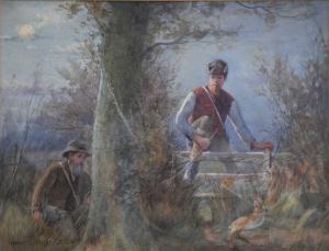 STANNARD Henry 1844-1920,Poachers and the snare,Gilding's GB 2024-02-13