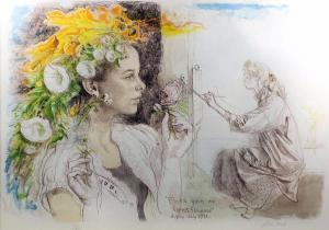STANTON John Aloysius 1857-1929,Flora Gave Me Fairest Flowers,Canterbury Auction GB 2017-11-28