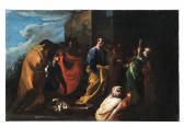 STANZIONE Massimo 1585-1656,The Death of Ananias and Sapphira,Palais Dorotheum AT 2024-04-24