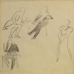STAPLES Robert Ponsonby 1853-1943,Figurative studies,Rosebery's GB 2018-03-27