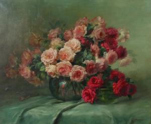 STAPPERS Julien 1875-1960,Vases de fleurs,Brussels Art Auction BE 2022-03-22