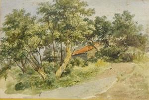 STARK 1900-1900,Cottage in a Wooded landscape,David Duggleby Limited GB 2019-01-26