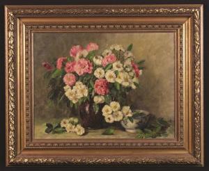 STARK Elias 1849-1933,Still Life with jug of blossom,Wilkinson's Auctioneers GB 2016-09-25