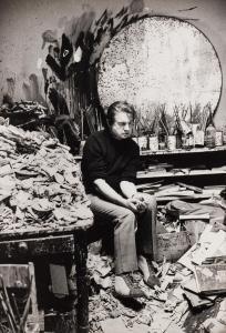 stark peter 1943,The Artist Francis Bacon in His Studio,Bonhams GB 2018-10-02