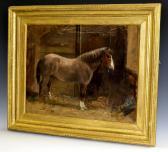 STARKEY Elaine Barber 1800,Pony in a Stable,1895,Bamfords Auctioneers and Valuers GB 2016-05-11