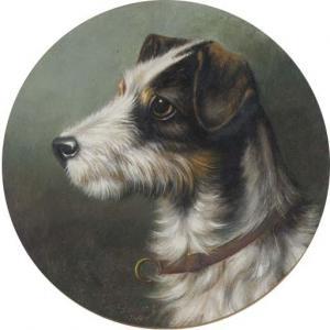 STARKEY J.W 1900-1900,The head of a terrier,1904,Christie's GB 2004-06-10