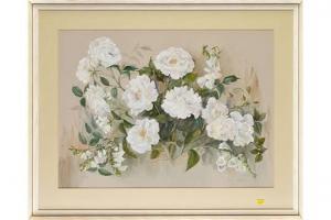 STARKIE Jean 1900-1900,WHITE FLOWERS,Anderson & Garland GB 2015-06-16