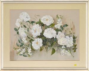 STARKIE Jean 1900-1900,WHITE FLOWERS,Anderson & Garland GB 2015-03-26