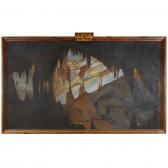 STARKWEATHER William Howard 1879-1969,A SCENE IN ENDLESS CAVERNS, NEW MARKET VA,Freeman 2019-09-11