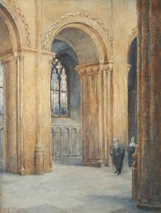 STARMER Walter Percival 1877-1961,A corner of the sanctuary,Sotheby's GB 2007-10-25