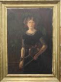 STARMER Walter Percival 1877-1961,Lady Violinist,Rowley Fine Art Auctioneers GB 2021-01-16