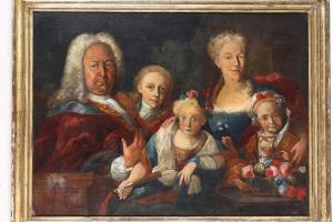 STAUDER Jakob Karl 1694-1756,Famiglia di Carlo VI d'Asburgo,Cambi IT 2017-11-15