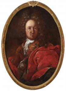 STAUDER Jakob Karl 1694-1756,Retrato de noble,1719,Duran Subastas ES 2022-10-25