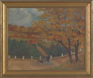 STAUFFER Martin,landscape,1940,Pook & Pook US 2012-06-29