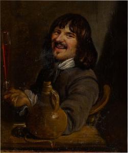 STAVEREN Petrus 1634-1654,A man smoking,Sotheby's GB 2021-10-22