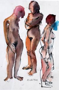 STEAD ANGELA,Three Nudes,David Lay GB 2014-07-31