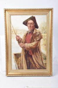 STEADMAN John 1800-1800,fisherman wearing a bicorn hat,1888,Wright Marshall GB 2017-09-09