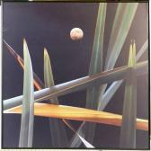 STECCATI Hugo 1916-2004,'O Fearless Moon to Test the Samurai Sword,Clars Auction Gallery 2007-03-31