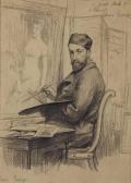 STECK Paul Albert,L'artiste Henri Gervex peignant,Christie's GB 2016-04-01