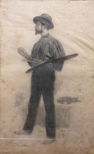 STECK Paul 1860-1924,Portrait de Georges Antoine,Marambat-Camper FR 2018-04-11