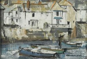STEEL George Hammond 1900-1960,Mousehole Harbour, Cornwall,Cheffins GB 2022-10-27